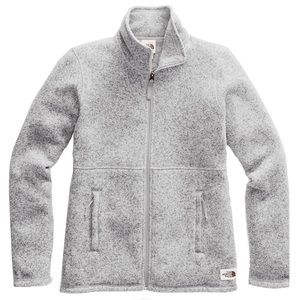 NWOT North Face Crescent Full Zip Fleece Jacket
